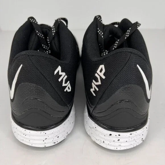Nike Mens 684690-010 Black White Lunarlon MVP Pregame Size 12